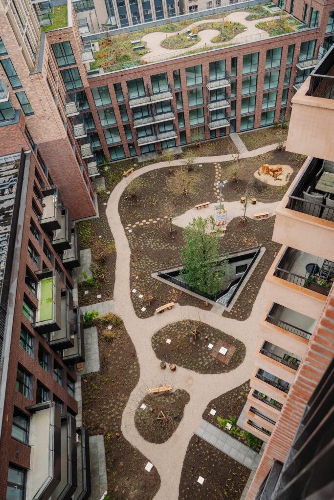 Daktuin project City West in Nieuwegein